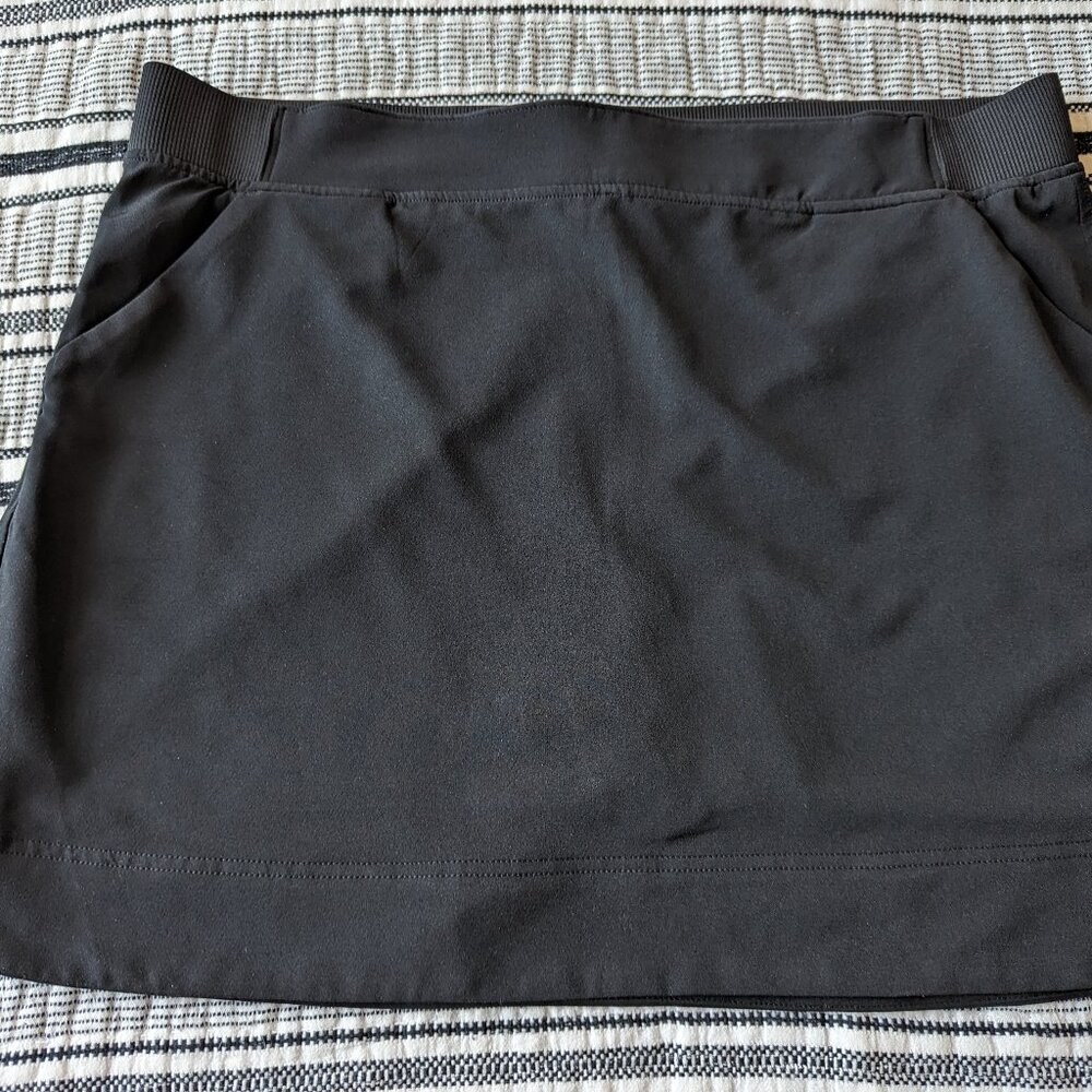 32 Degrees Cool Black Skort